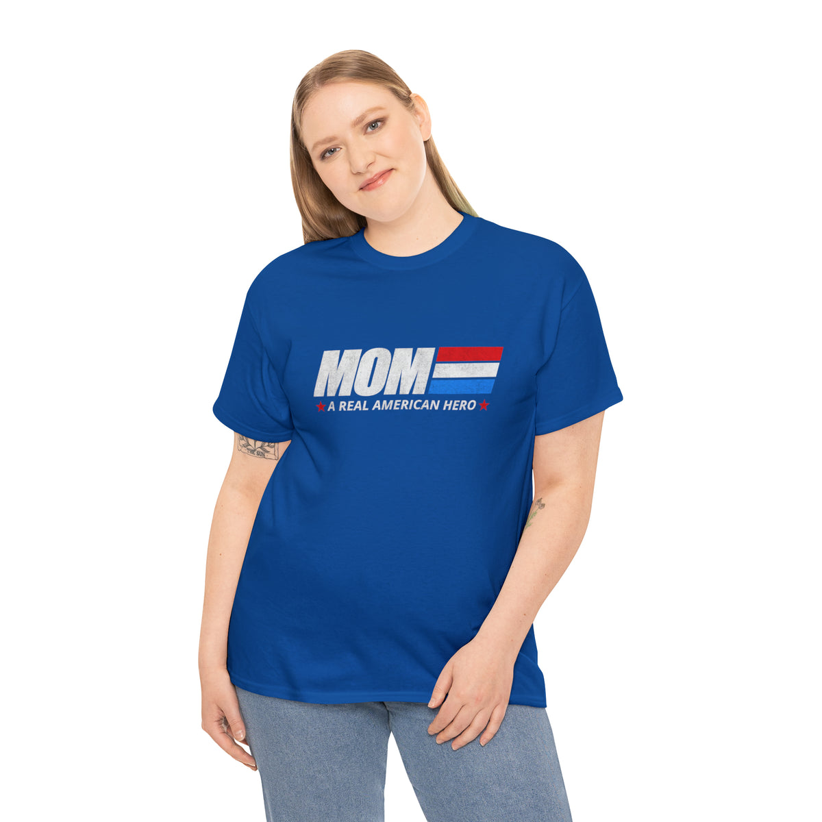 Mom - A Real American Hero T-Shirt