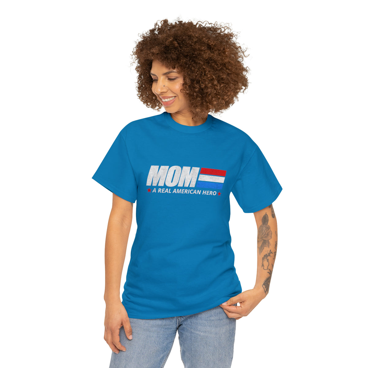 Mom - A Real American Hero T-Shirt