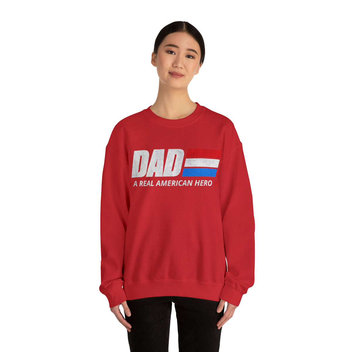 Hero Dad - Unisex Heavy Blend™ Crewneck Sweatshirt