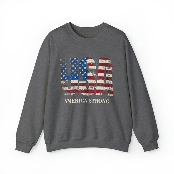 American Strong  - Unisex Heavy Blend™ Crewneck Sweatshirt