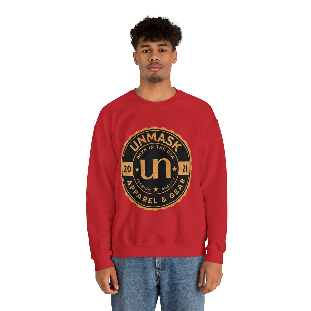 UnMask Seal - Unisex Heavy Blend™ Crewneck Sweatshirt