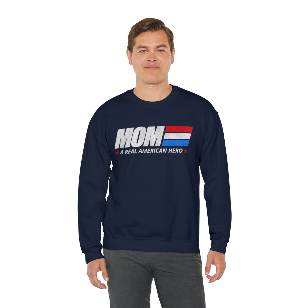 Hero Mom - Unisex Heavy Blend™ Crewneck Sweatshirt