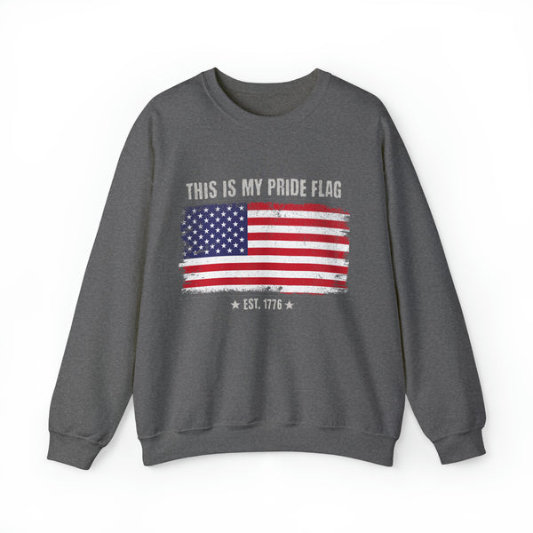 Pride Flag - Unisex Heavy Blend™ Crewneck Sweatshirt