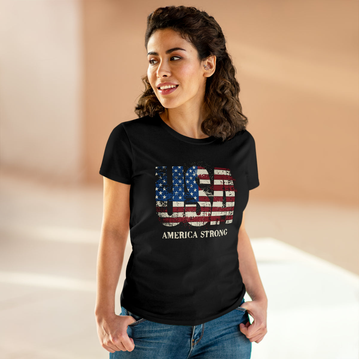 America Strong Women's Tee