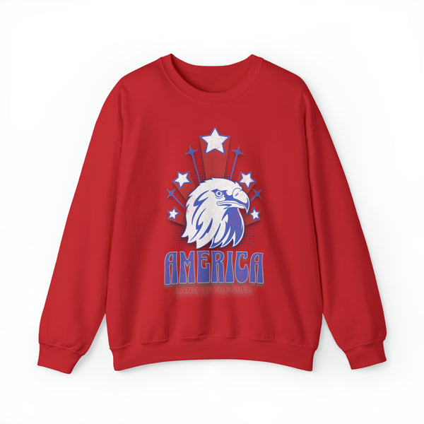 American Land of the Free - Unisex Heavy Blend™ Crewneck Sweatshirt