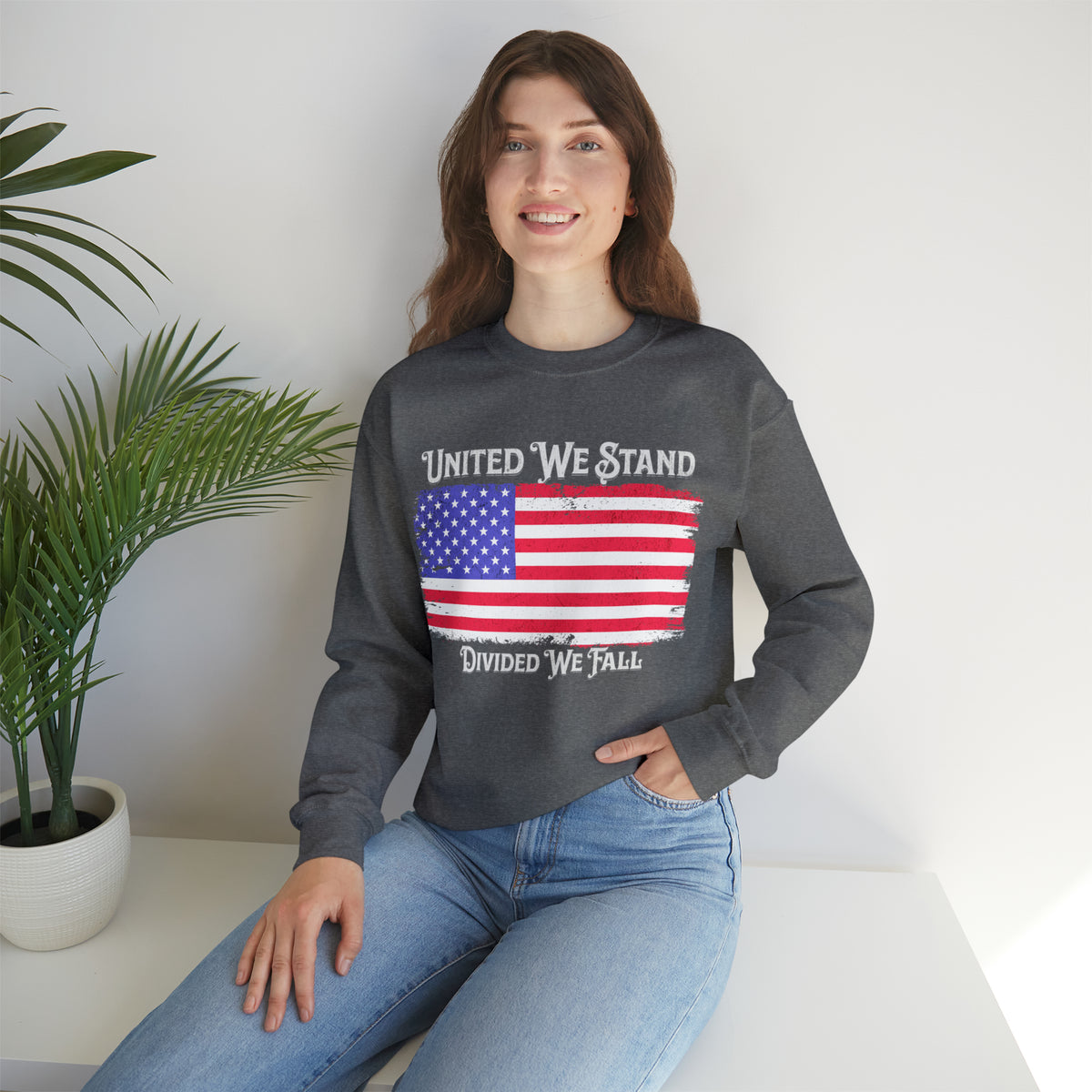 United We Stand - Unisex Heavy Blend™ Crewneck Sweatshirt