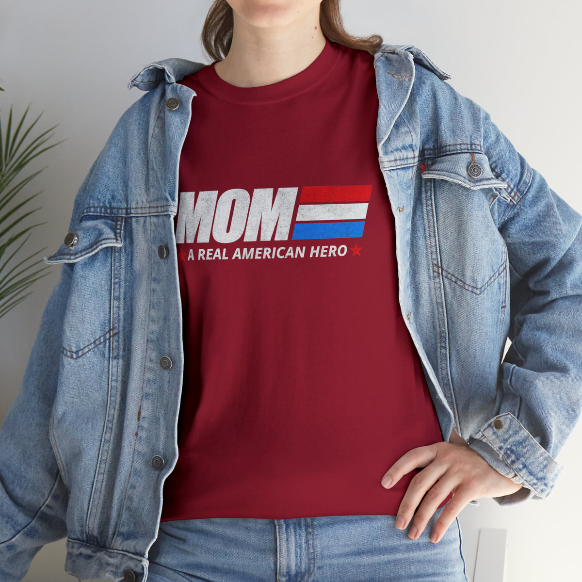 Mom - A Real American Hero T-Shirt
