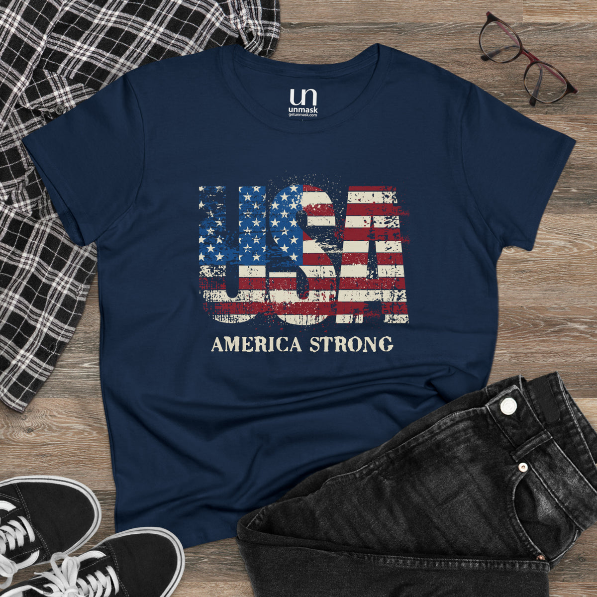 America Strong Women's Tee