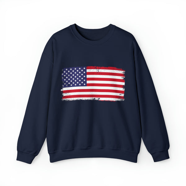 American Flag - Unisex Heavy Blend™ Crewneck Sweatshirt