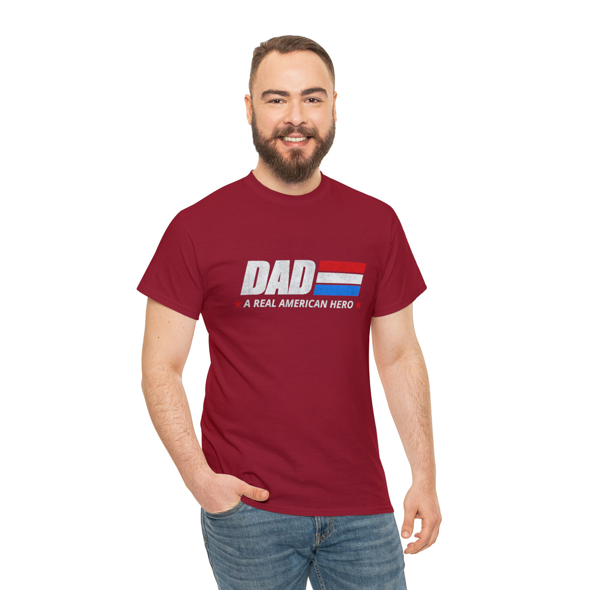 Dad - A Real American Hero T-Shirt