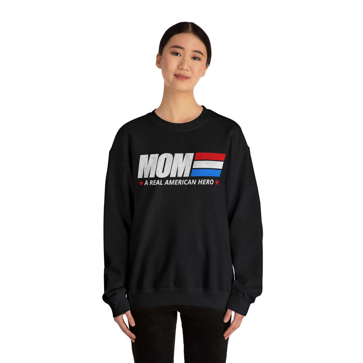 Hero Mom - Unisex Heavy Blend™ Crewneck Sweatshirt