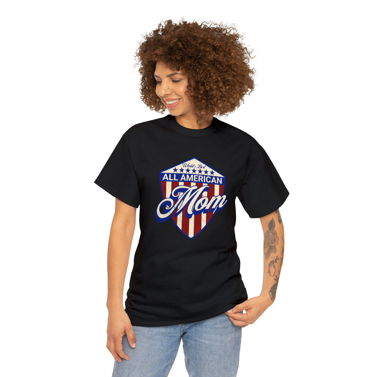 All American Mom - T Shirt