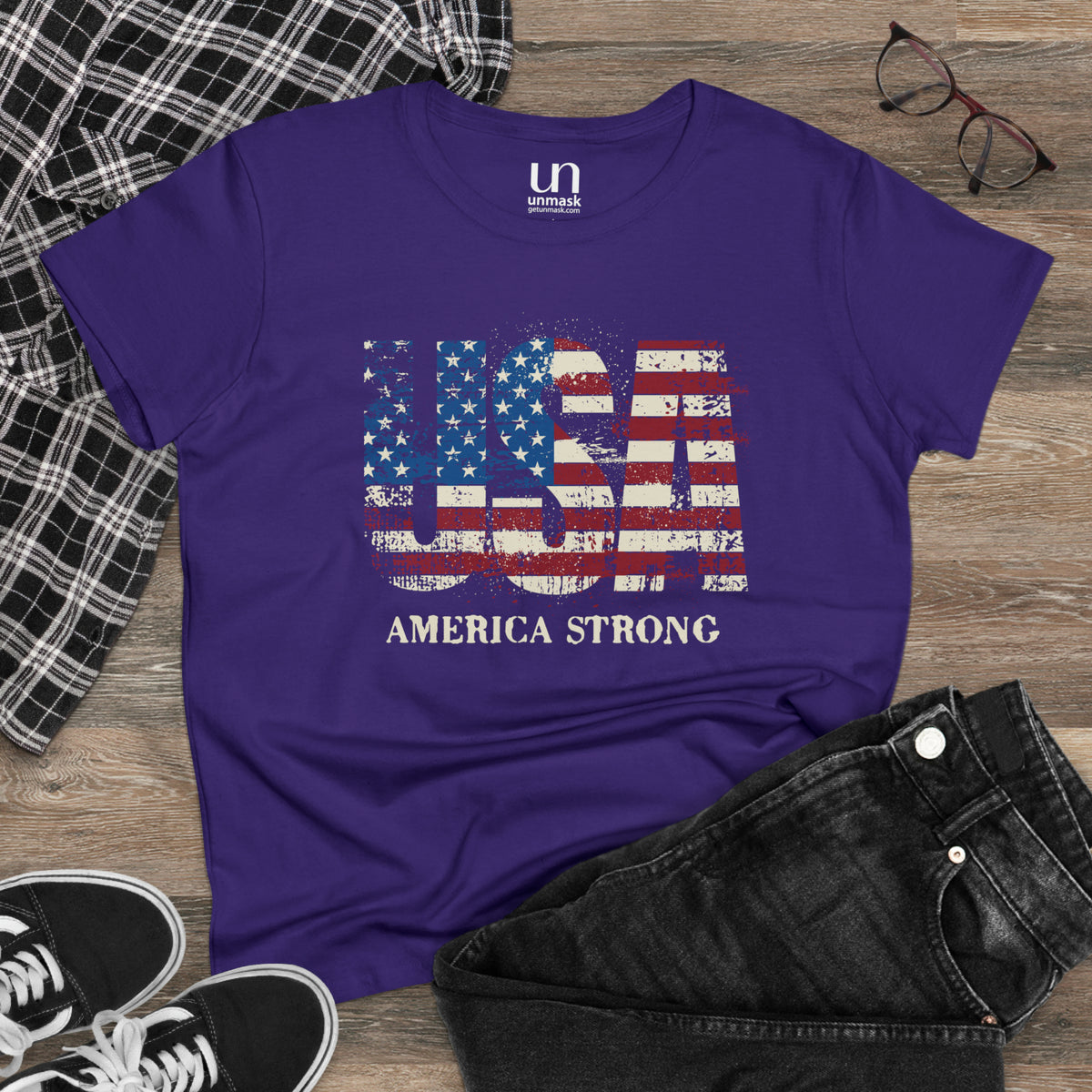 America Strong Women's Tee