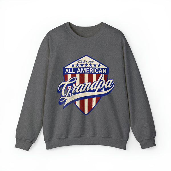 All American Grandpa - Unisex Heavy Blend™ Crewneck Sweatshirt