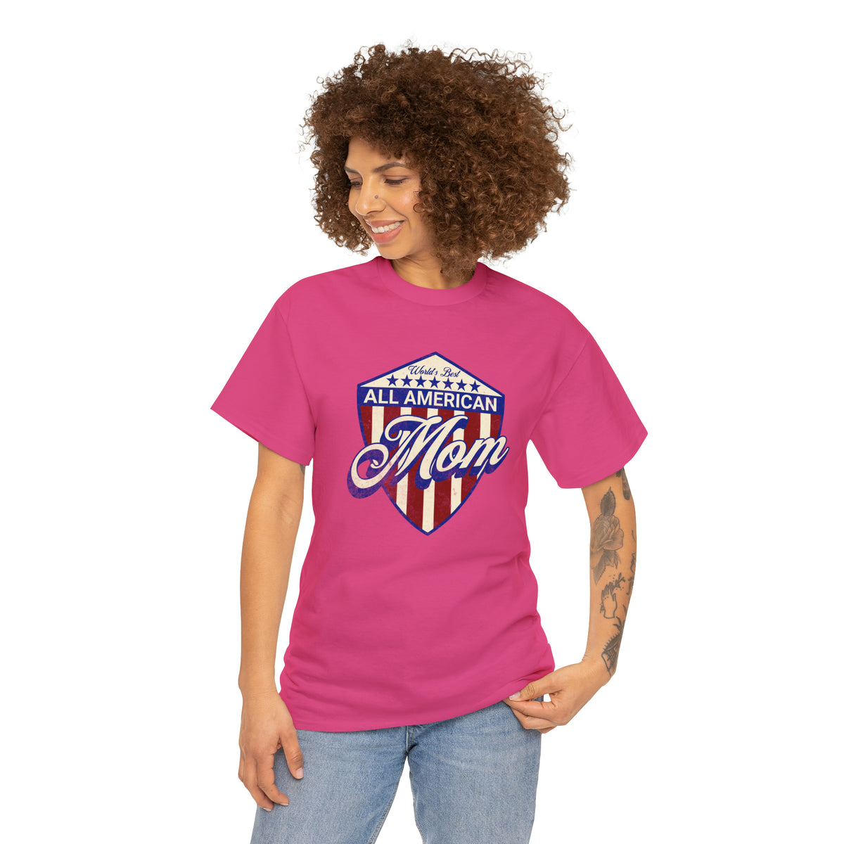 All American Mom - T Shirt