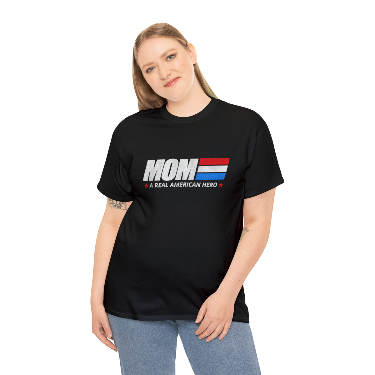 Mom - A Real American Hero T-Shirt