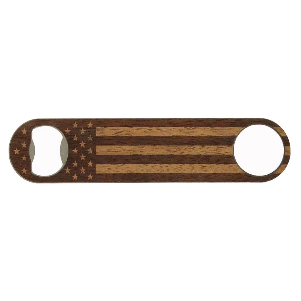 American Edition Stainless Steel Wood Covered Openers