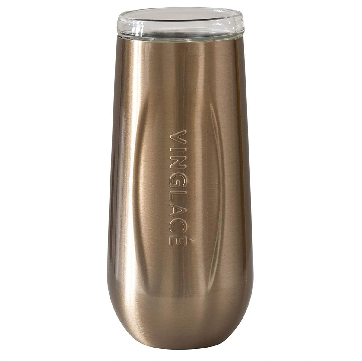 Vinglacé Glass Lined Double Wall Insulated Champagne Flute - 6 oz