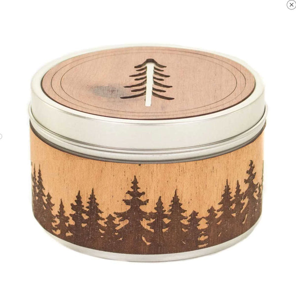 Cedar Forest - Wood Wrapped Candle