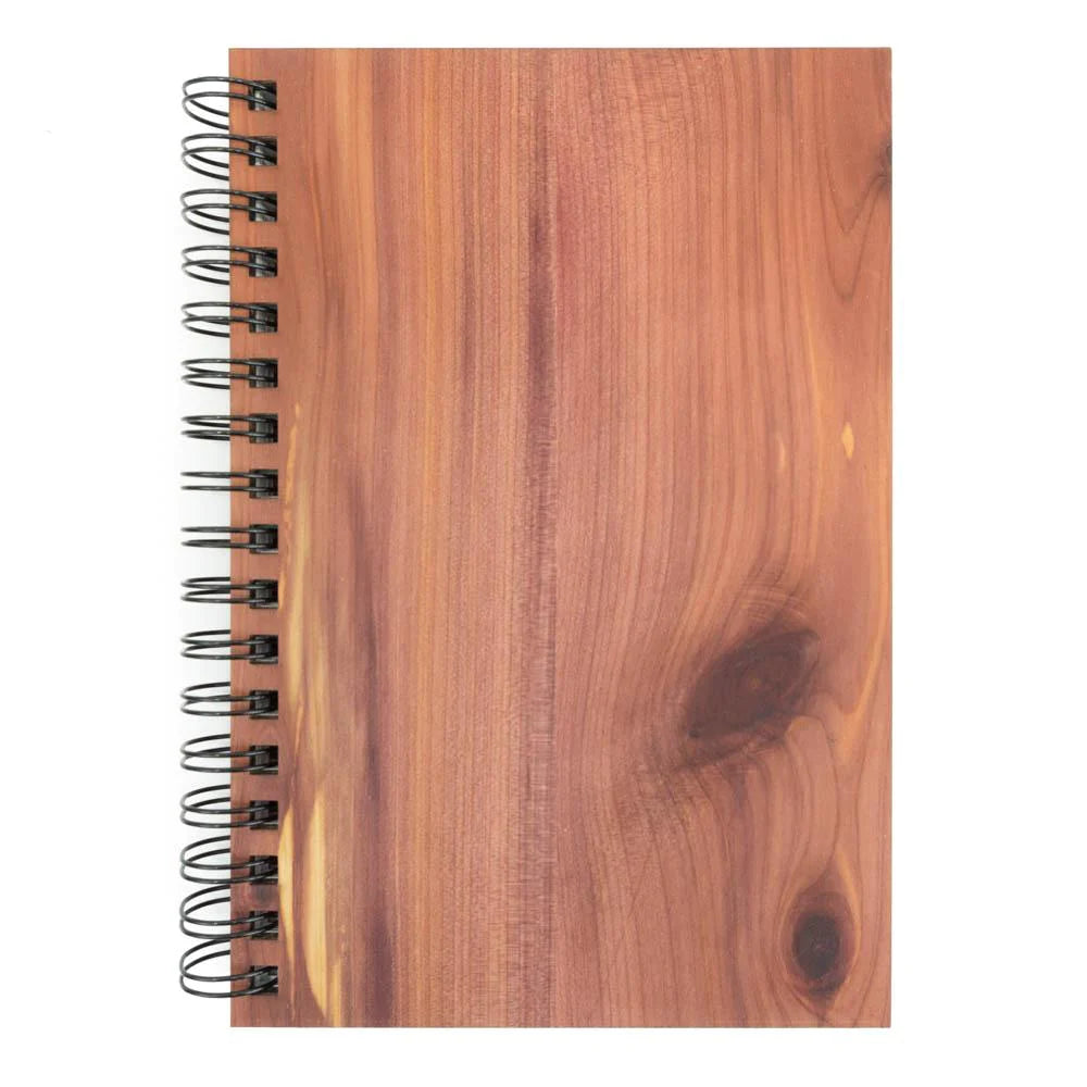 Handcrafted Wood Covered Spiral Journals